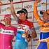 Frank Schleck auf dem Podium der Amstel Gold Race 2006